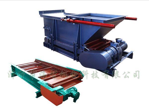 鏈板式給料機(jī)包括電控系統(tǒng)，電控系統(tǒng)包括就地控制系統(tǒng)和/或遠(yuǎn)程控制系統(tǒng)